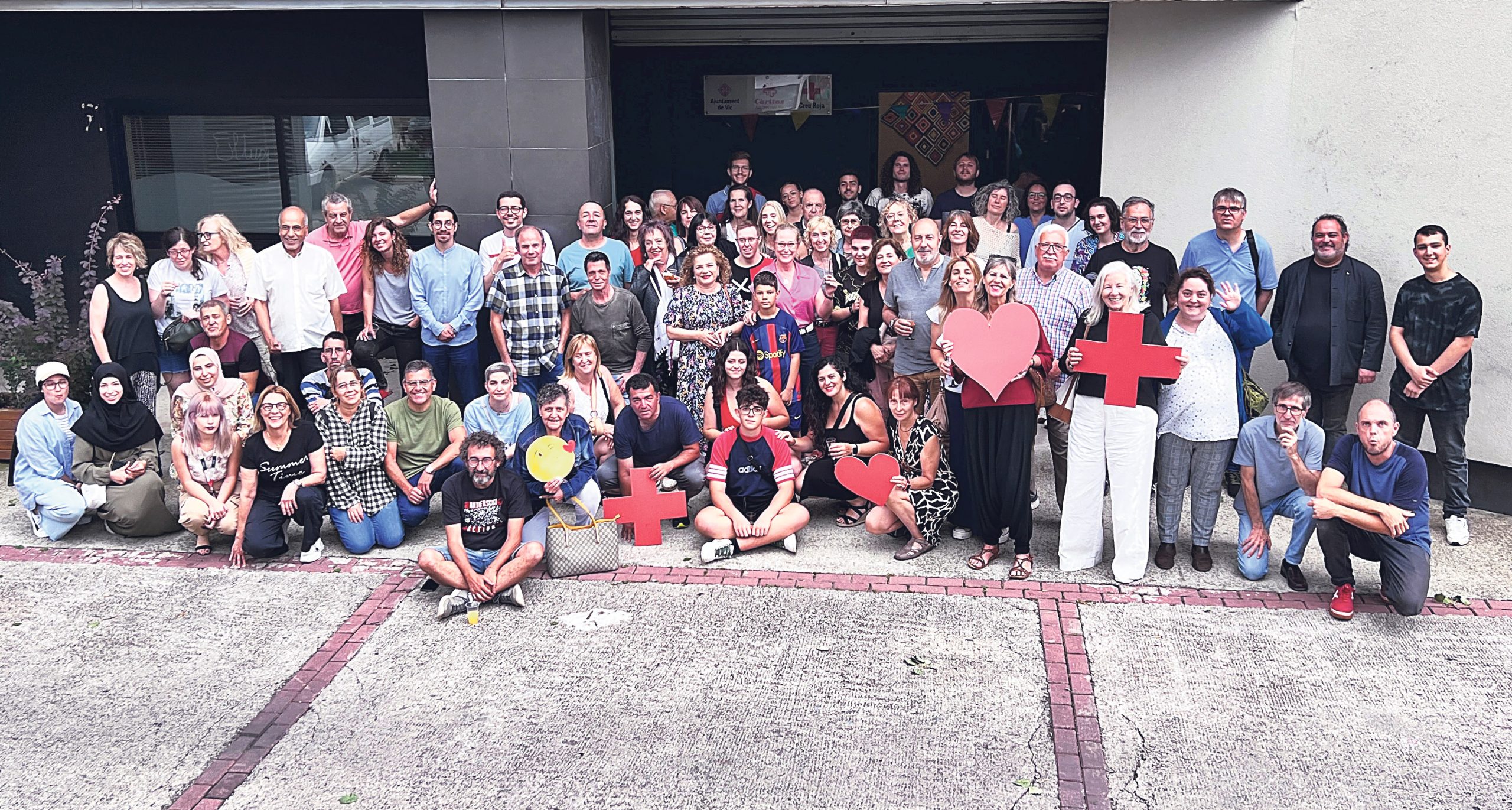 500 voluntaris van participar, el 2022, a Creu Roja Osona